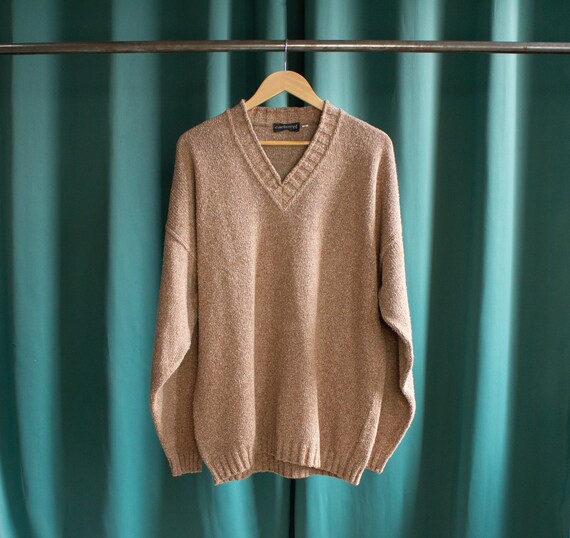 Vintage Cacharel pullover in speckled cotton knit