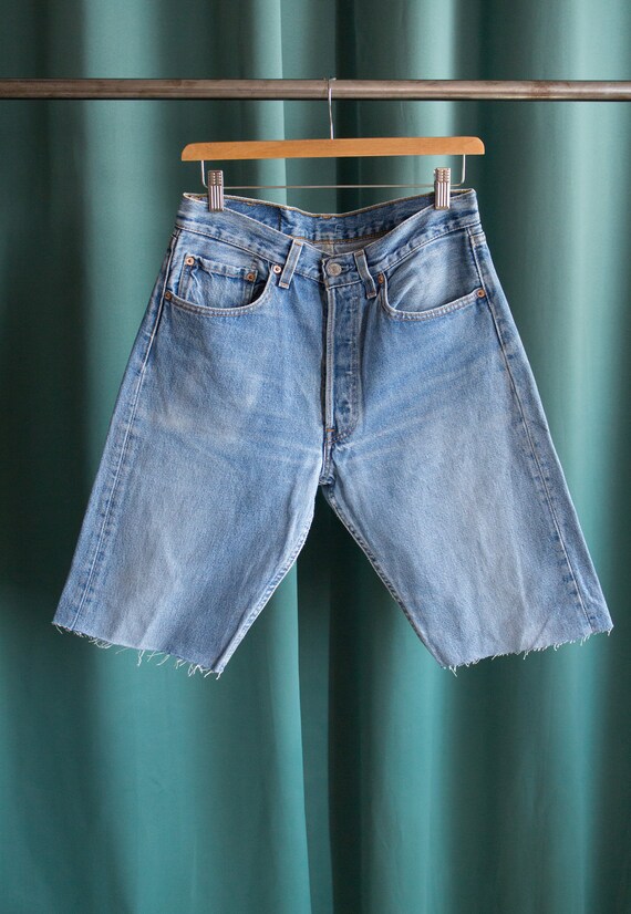 Levi's 501 vintage denim shorts made in USA / Vint