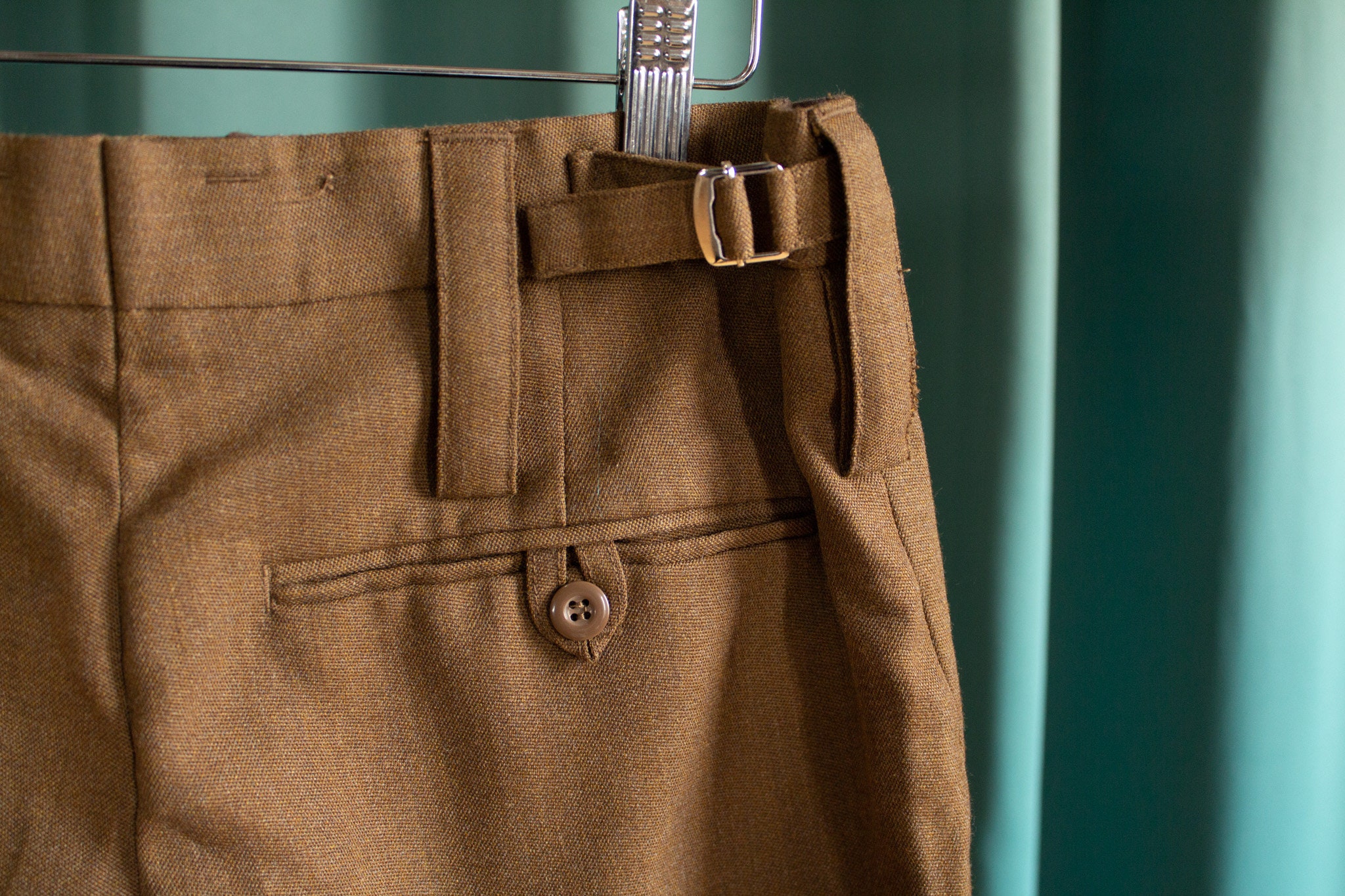 期間限定!最安値挑戦】 30s British Army Brown Denim Trousers 希少