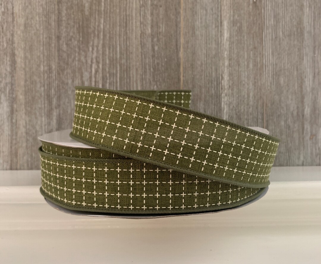 Raised Stitch Square Ribbon,waffle Wired Ribbon,raised Stich Square ...