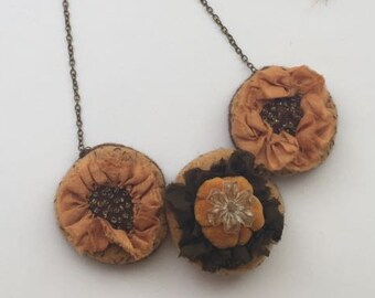Handmade Recycled Vintage Necklace