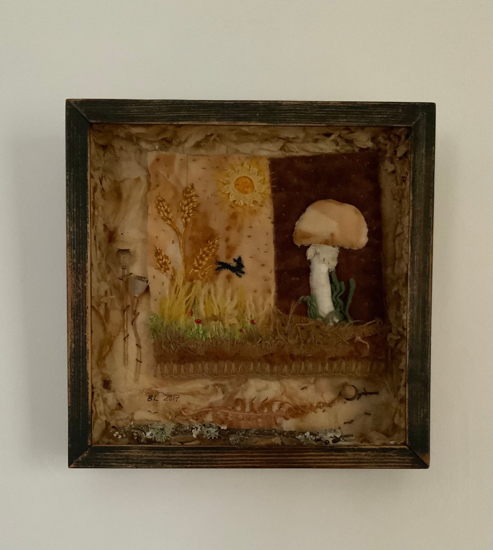 Nature Themed Shadow Box Wall Art Etsy