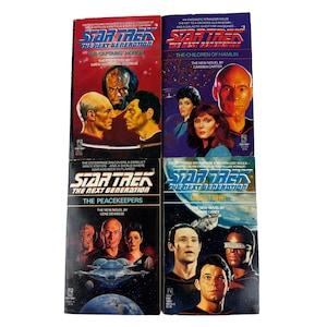 Star Trek The Next Generation Books Lot of 4