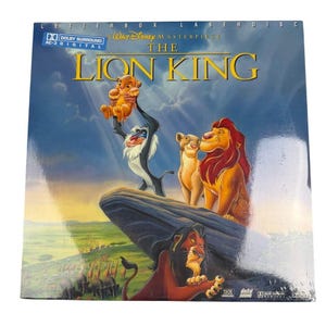 Disney Masterpiece The Lion King LaserDisc (1995) Brievenbus AC-3 Dolby - nieuw verzegeld Beschrijving: