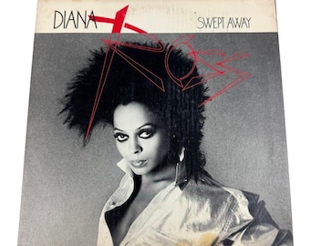 Diana Ross Swept Away Vinyl LP 1984 RCA Records AFL1-5009 Gatefold Cover