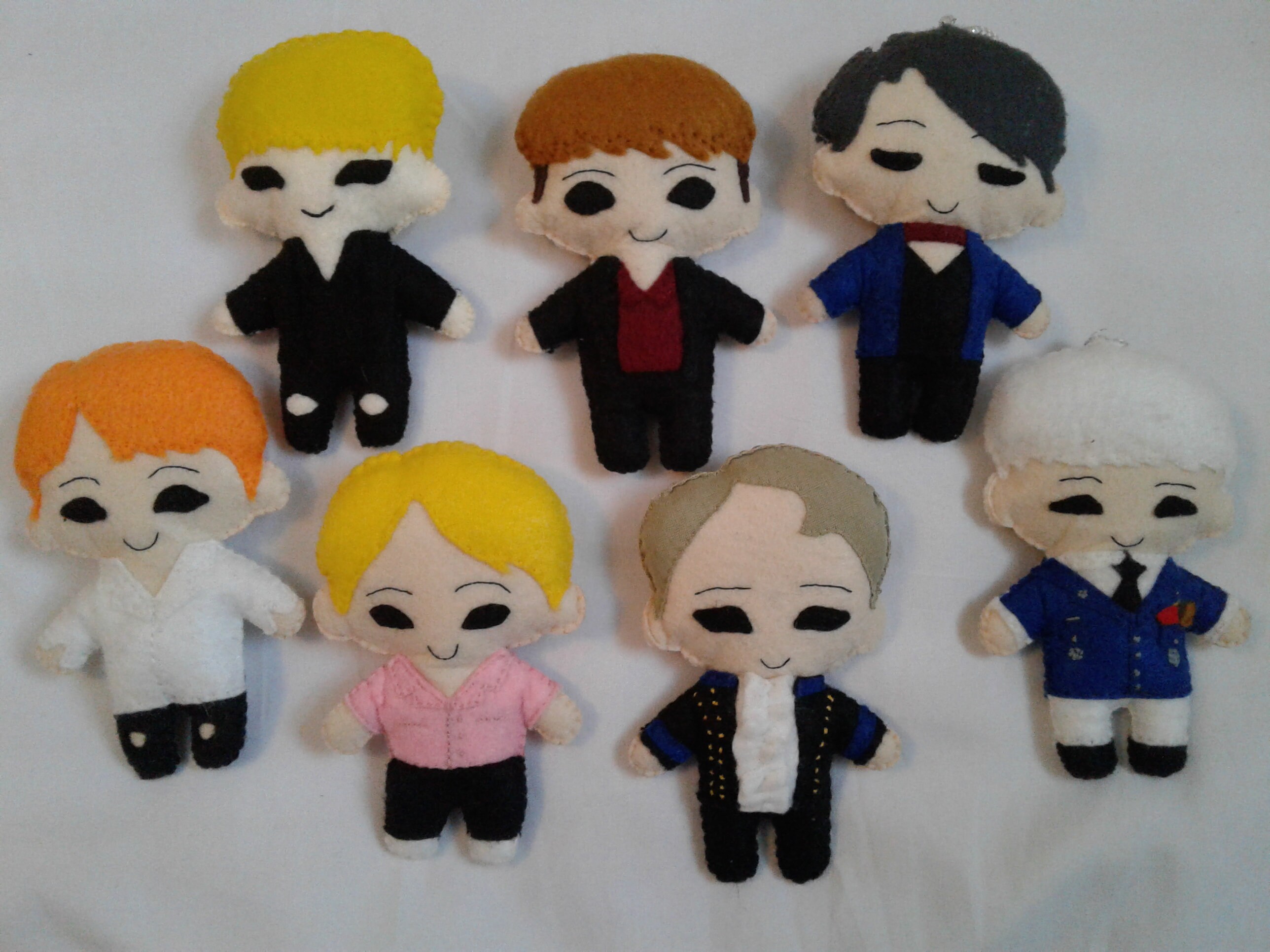 BTS felt plushies Etsy