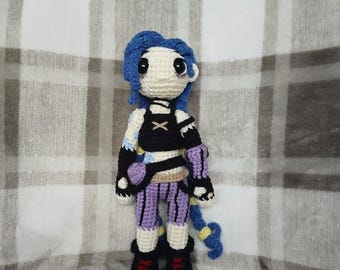 Arcane Jinx crochet plush