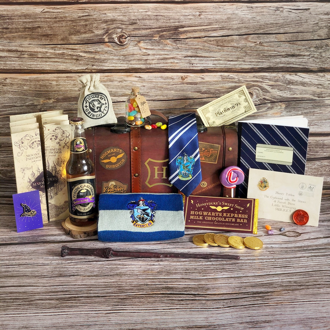 Harry PotterHarry Potter Gift Harry Potter Trunk Gift Box Etsy