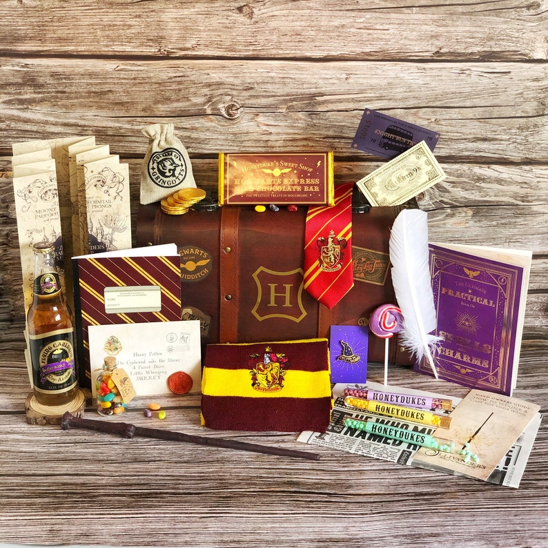 Harry PotterHarry Potter Gift Harry Potter Trunk Gift Box Etsy