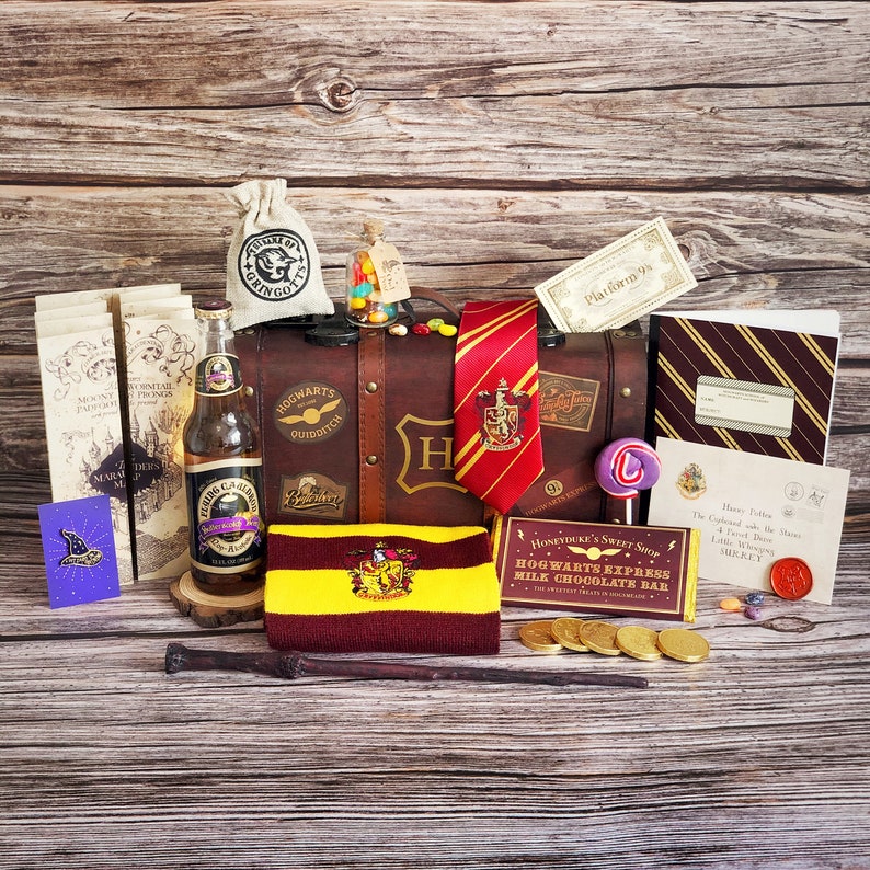 Harry PotterHarry Potter Gift Harry Potter Trunk Gift Box Etsy