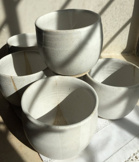 White Ice Cream Bowls Cereal Bowls Dessert Bowls Elegant Etsy