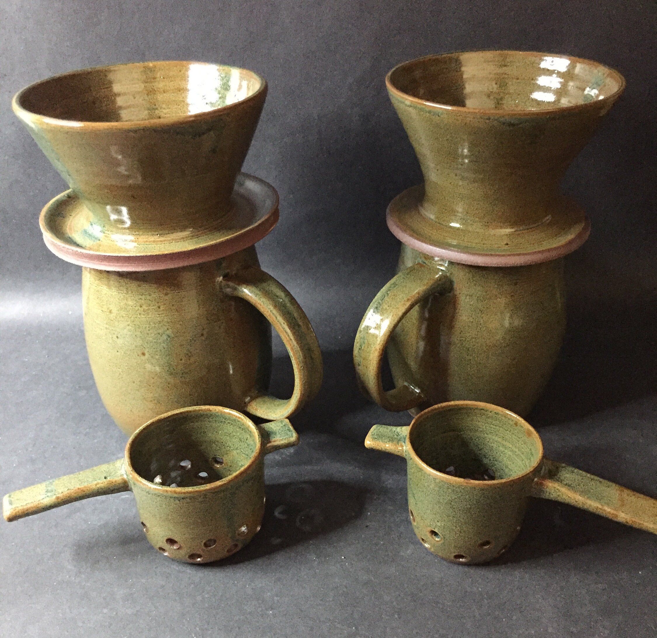 Ceramic Coffee Mug Ceramic Filter Holder Tea Strainer Etsy