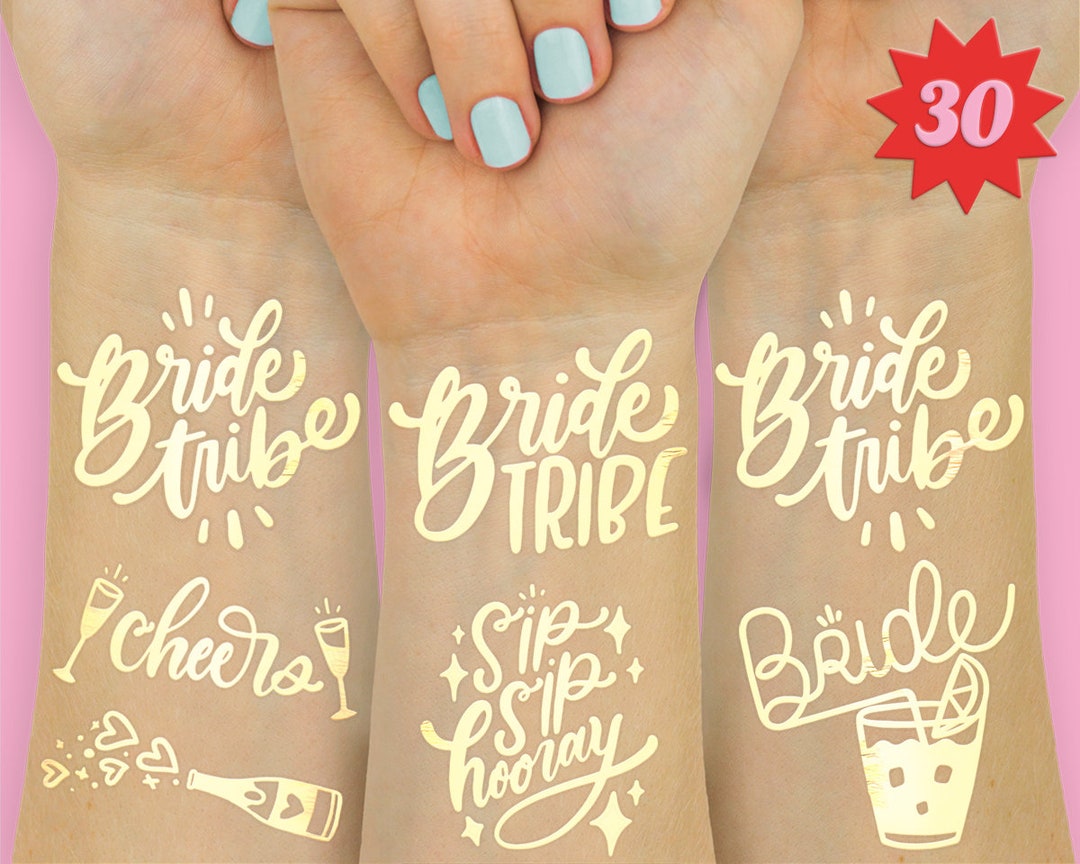 Bachelorette Tattoos Bachelorette Party Favor Bachelorette Party