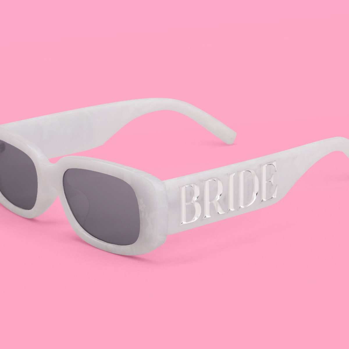 Xo, Fetti Bride Sunglasses White Silver Marble Bachelorette Party Sunnies, Engagement Gift, Bridal Shower Accessory, Bridesmaid Favors - Etsy