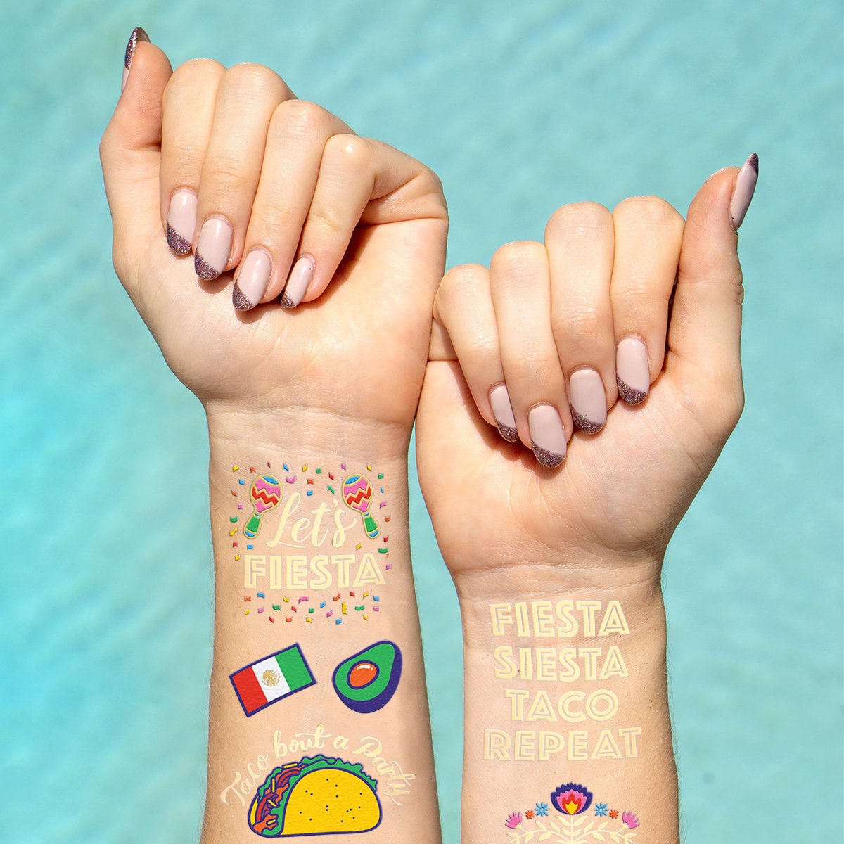 Fiesta Tattoos Cinco De Mayo Decorations 40 Styles Fiesta - Etsy