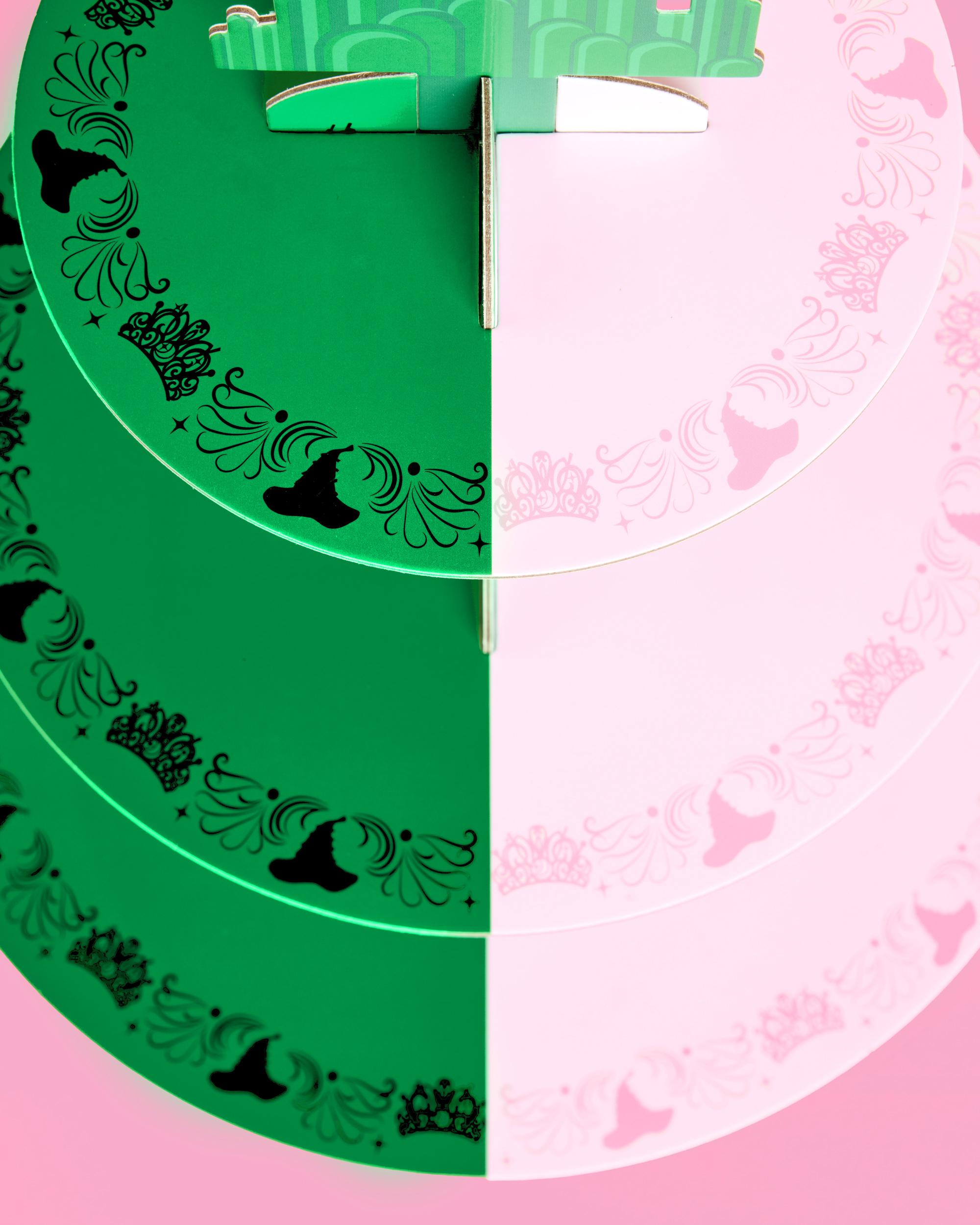 Xo, Fetti ERAS Cupcake-Turm – 3 Etagen, Rosa, Mit Discokugel, Für Geburtstag & Junggesellinnenabschied