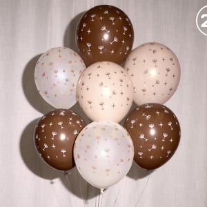 xo, Fetti Brown Espresso Martini Latex Balloons - 24 pk, 12" | Tini Bit Older Birthday, Love Is Brewing Decoration, Bachelorette Party Decor