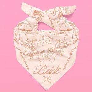 Bachelorette Silk Scarf - Etsy display picture 2