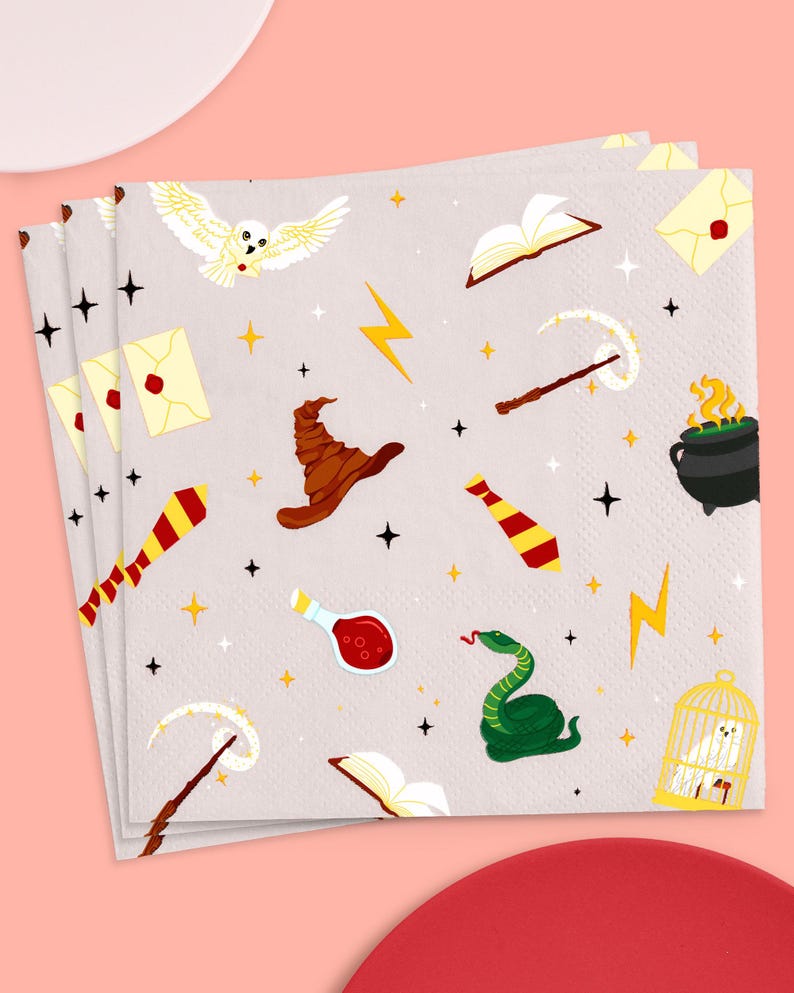 XO, Fetti Wizard Napkins - Thumbnail 3