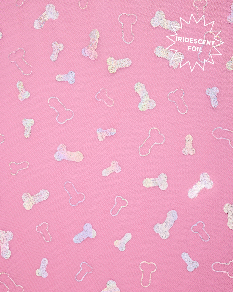 Voile EVJF - Irisé | Voile de douche nuptiale | Cadeau pour future mariée, cadeau d'enterrement de vie de jeune fille ou de jeune garçon + décoration de fiançailles image 2