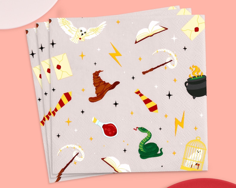 XO, Fetti Wizard Napkins - Thumbnail 2