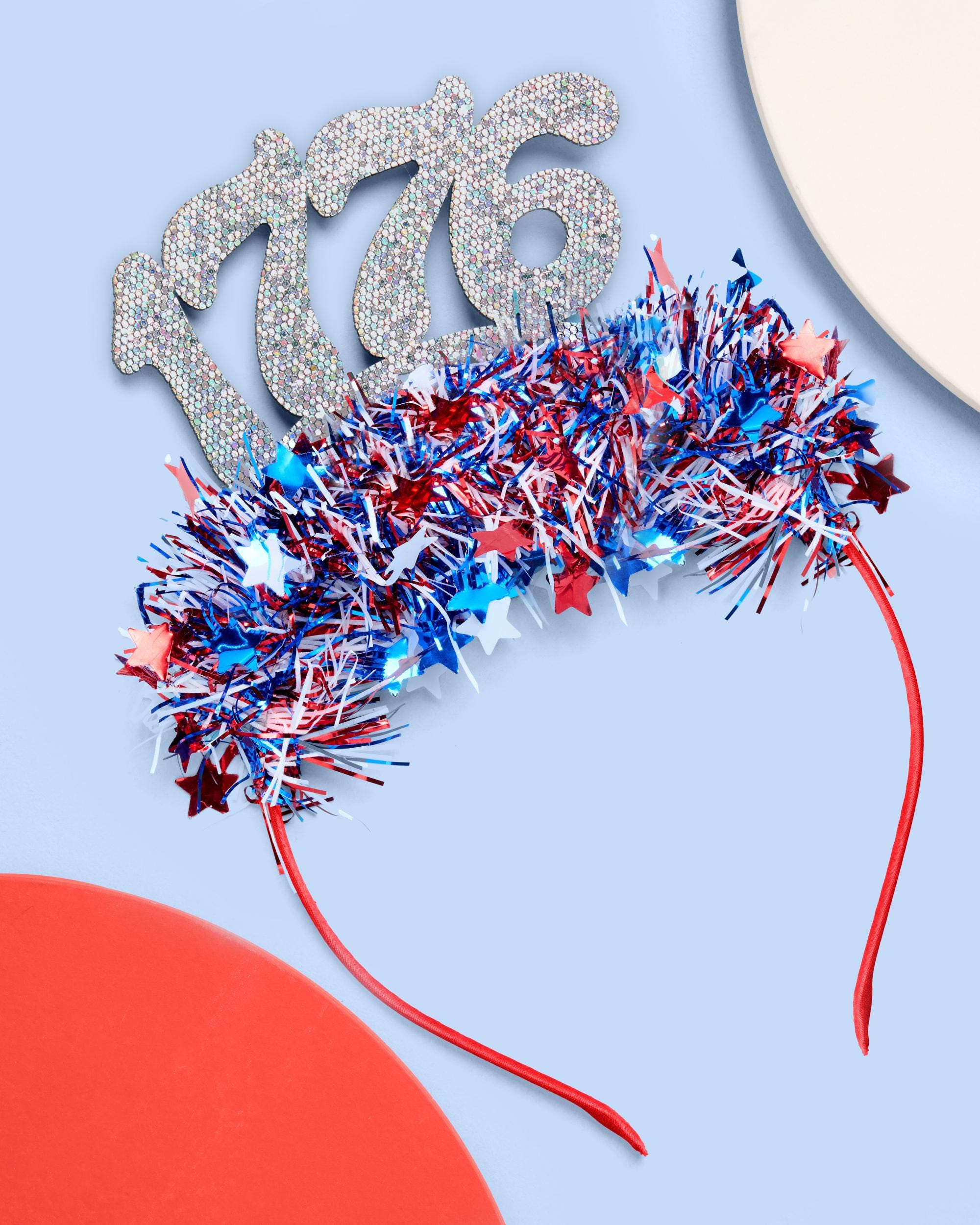 Xo, Fetti America 250 1776 Headband | 4th of July Party  display picture 1
