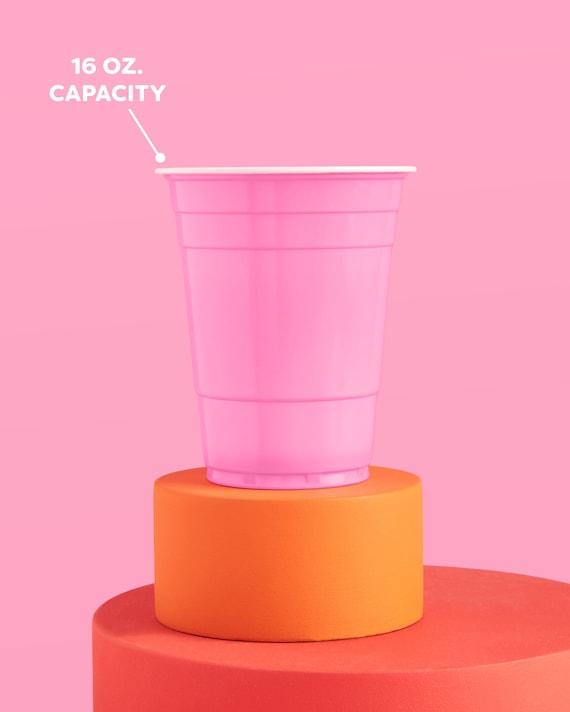 16 oz. Disposable Plastic Party Cups