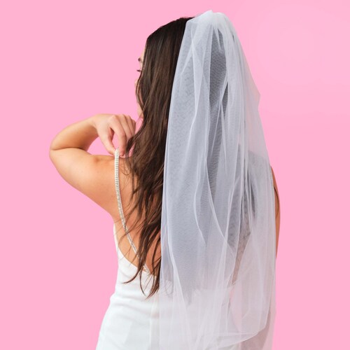 Bridal Veil Bachelorette Party Decorations Bride to Be Etsy