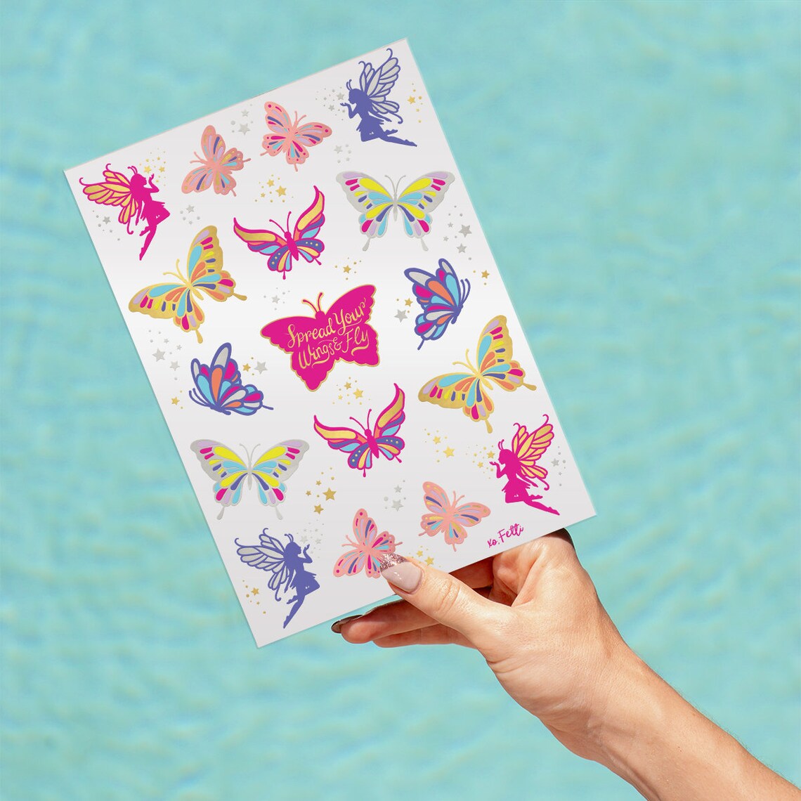 Butterfly Tattoos for Kids 34 Glitter Temporary Tattoos - Etsy