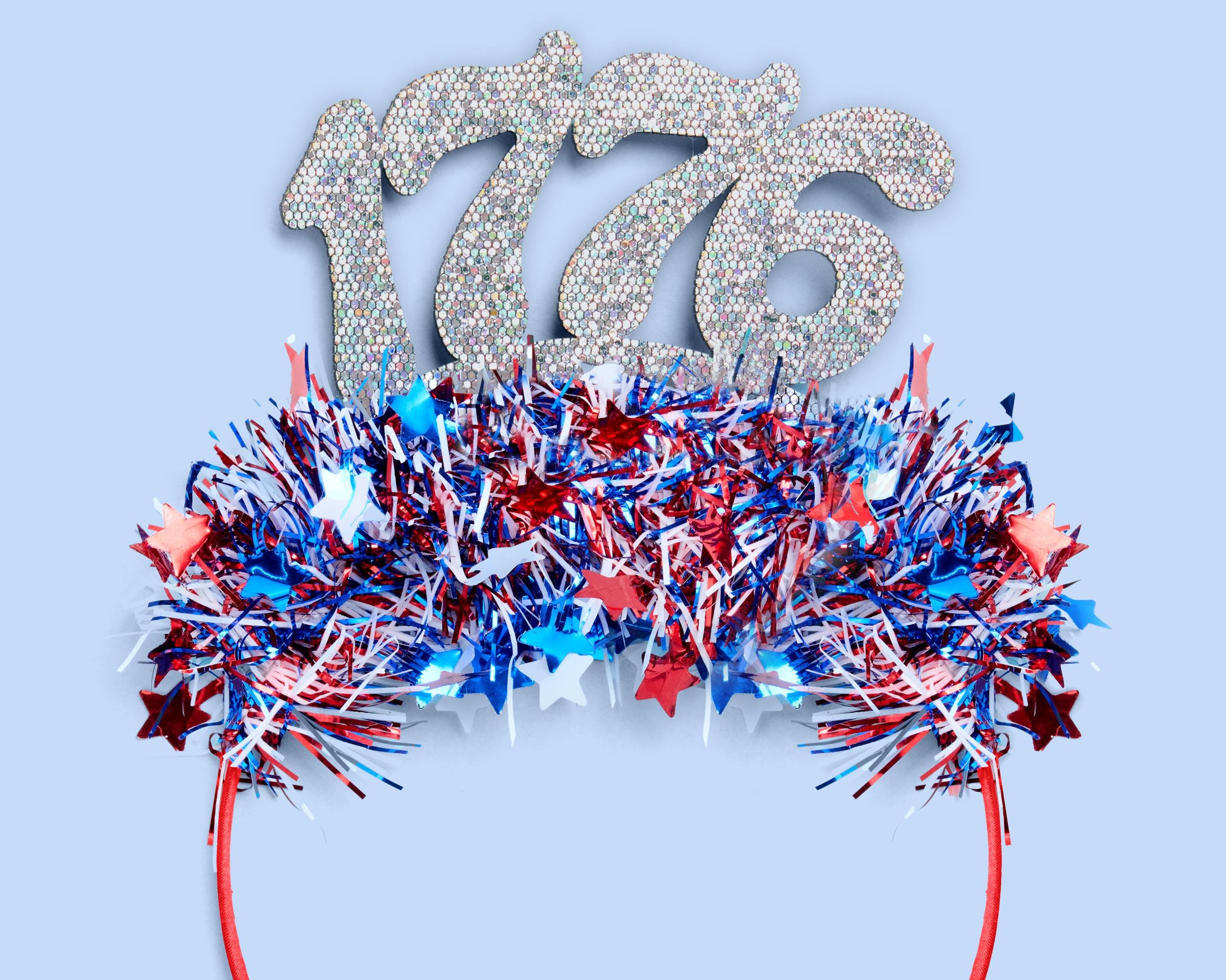 Xo, Fetti America 250 1776 Headband | 4th of July Party  display picture 2