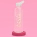 Xo, Fetti Auberginen-Wasserflasche 473 Ml – BPA-frei, Für Bach-Party, Brautdusche Oder Als Geschenk
