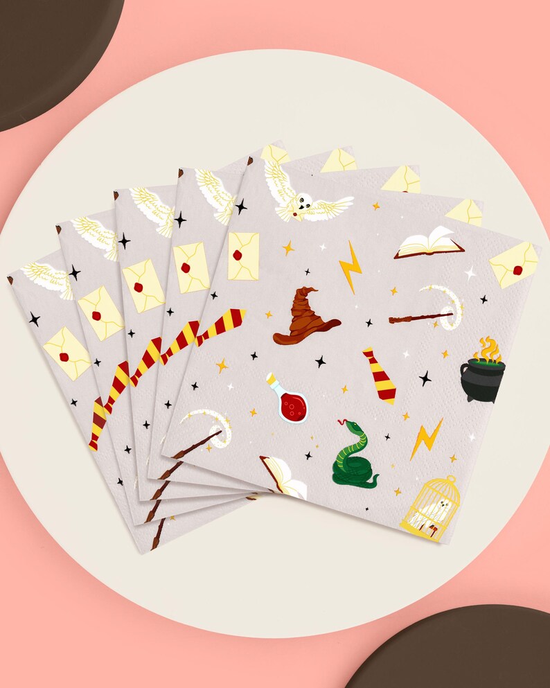 XO, Fetti Wizard Napkins - Thumbnail 4