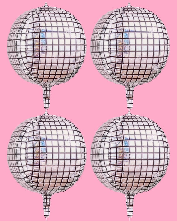 Shimmering Disco Ball Balloons for Your Party