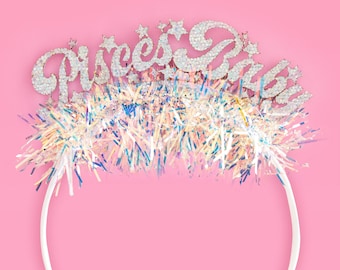 Zodiac Headband Zodiac Theme Birthday Party Pisces Headband  display picture 1