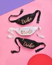 Bachelorette Party Bride Tribe Fanny Packs | Black + White Rose Gold Bridal Shower Decorations, Bride To Be Gift, Bach Favor 