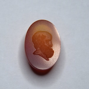 Hippocrates Roman Cameo Carving