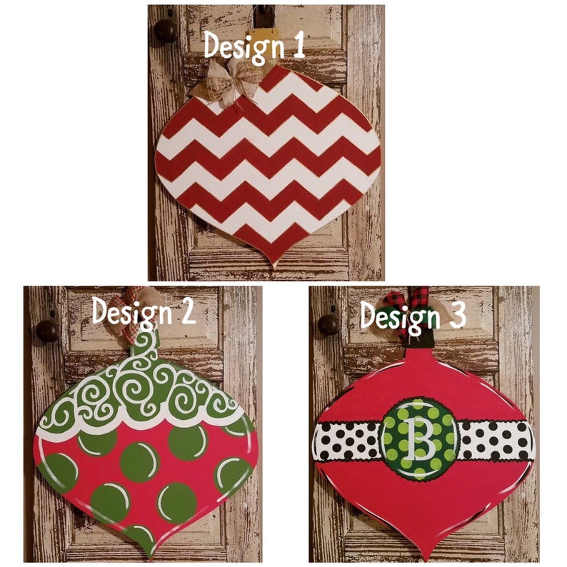 Christmas Ornament Door Hanger
