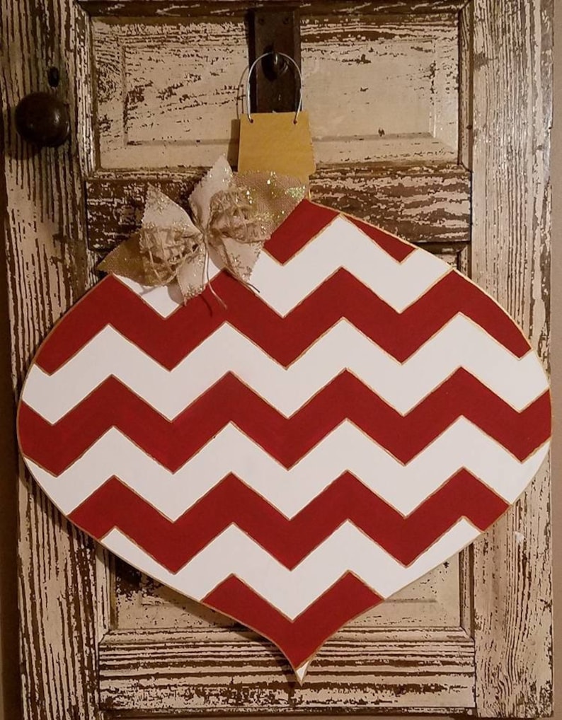 Christmas Ornament Door Hanger