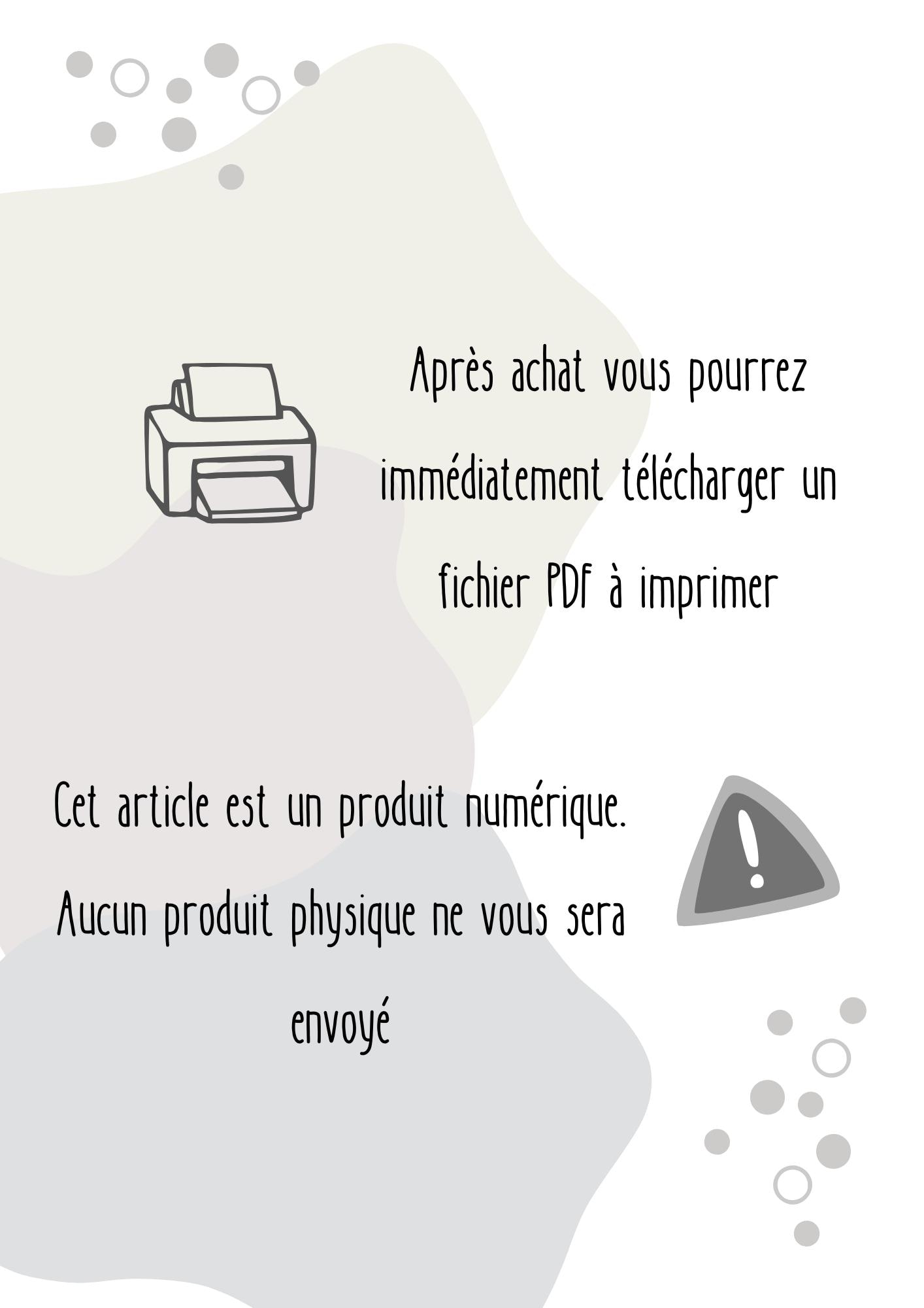 Tableau de comportement enfant à imprimer – Routine et récompenses ...