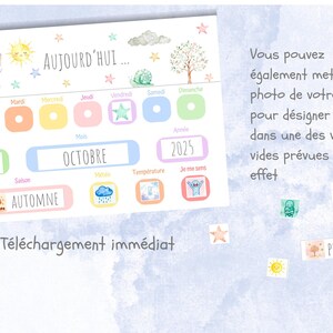 Mega pack "Getting ready for back to school" - PDF - A4 print - independent routines image 6