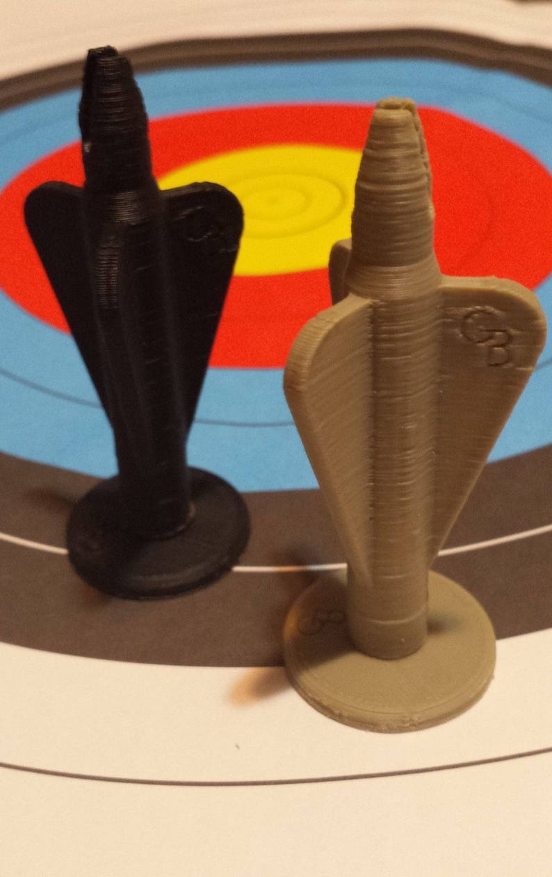 Bullseye Target Pins Archery Target Pins Etsy