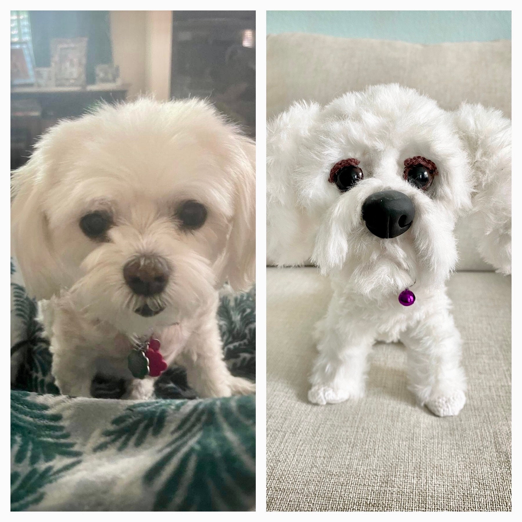 Korean Style Maltese Cut Top Knot Bows For Dogs Hot Sale