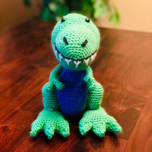 T-Rex (Tyrannosaurus Rex) Amigurumi Stuffed Animal.