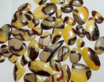 MM Top Quality Septarian Cabochons,Natural Septarian Gemstone,Handmade Septarian loose stone,Septarian Semi precious 126Cts. 52X33