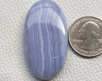 Blue Lace Agate, Natural Agate, Loose Agate, Designer Agate, Agate Cabochon, Jewelry Stone, Agate Gemstone