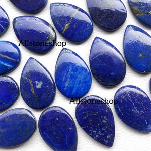 Lapis Lazuli, Natural Lapis Lazuli, 40x25x6mm, Blue Lapis Lazuli, AAA Lapis Lazuli, Lapis Cabochon, MM Lapis Lazuli, Lapis Gemstone, Jewelry