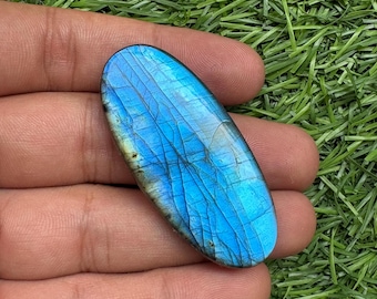 Blue Labradorite Cabochon, Natural Labradorite Gemstone, Labradorite Healing Stone For Jewelry