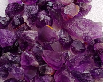 Raw Amethyst Chunks, Natural Healing Crystal