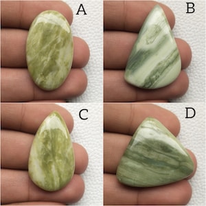 Serpentine - Serpentine Gemstone - Top Quality Serpentine - AAA Serpentine - Green Serpentine - Wirewraped Serpentine