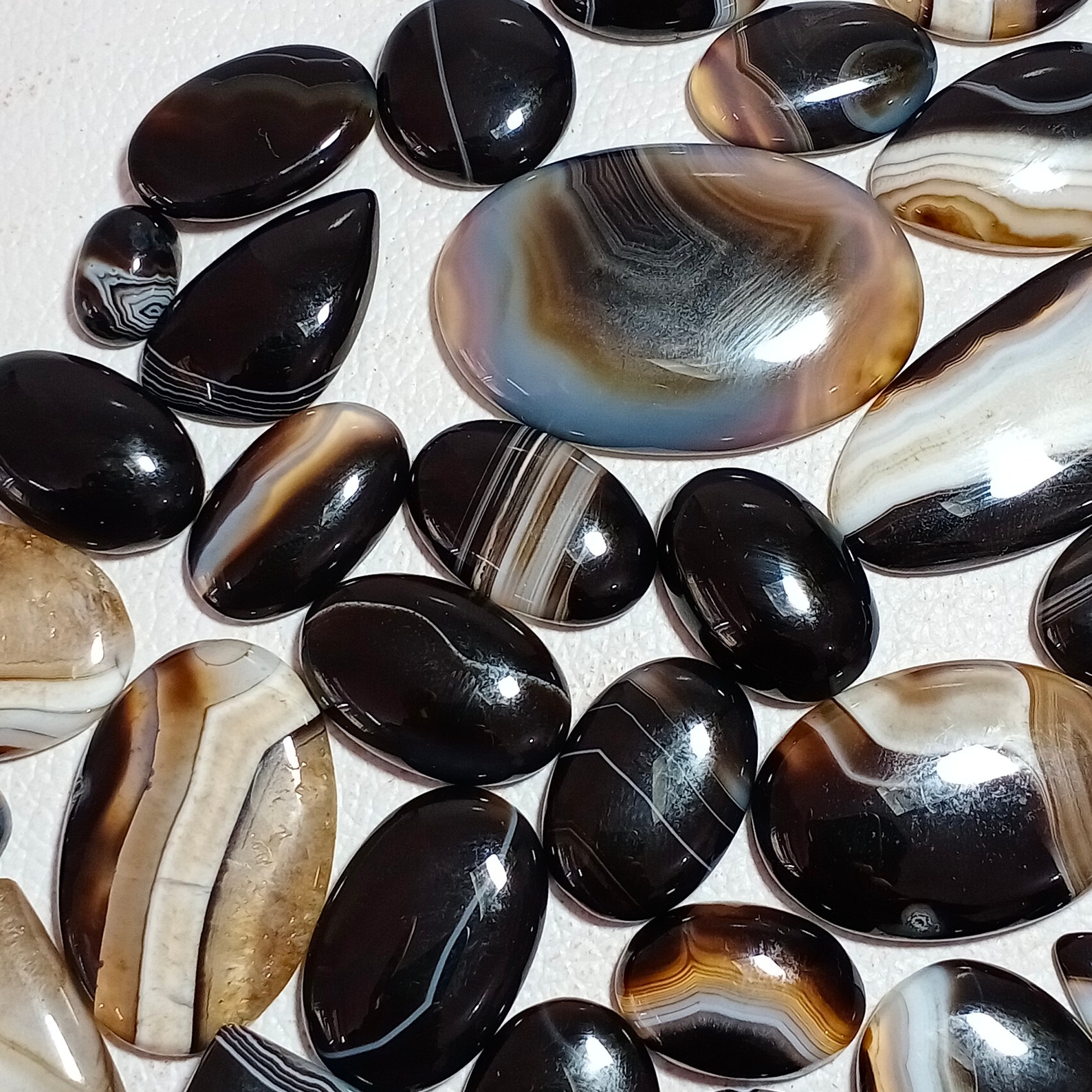 Banded Onyx Lot Banded Onyx Stone Onyx Gemstone Onyx Etsy
